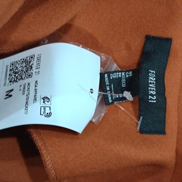 💲SOLD💲Forever 21 Fringe shacket jacket - Picture 6 of 9